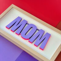 MOM / WOW mit Neonkante