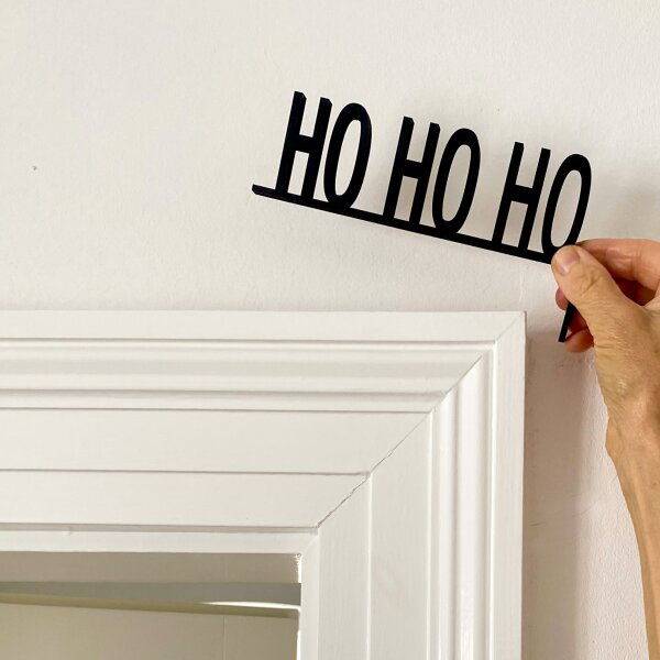 Türrahmen Deko Weihnachtswörter