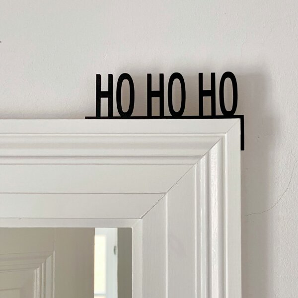 Türrahmen Deko Weihnachtswörter