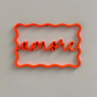 amore im gewellten Rahmen