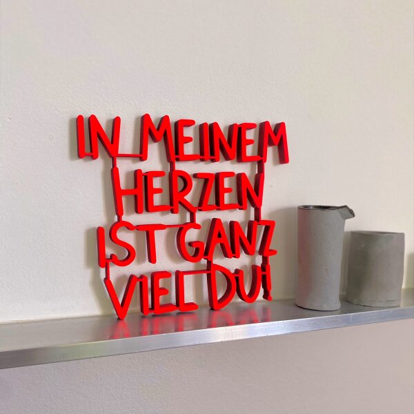 In meinem Herzen ist ganz viel du