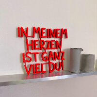 In meinem Herzen ist ganz viel du
