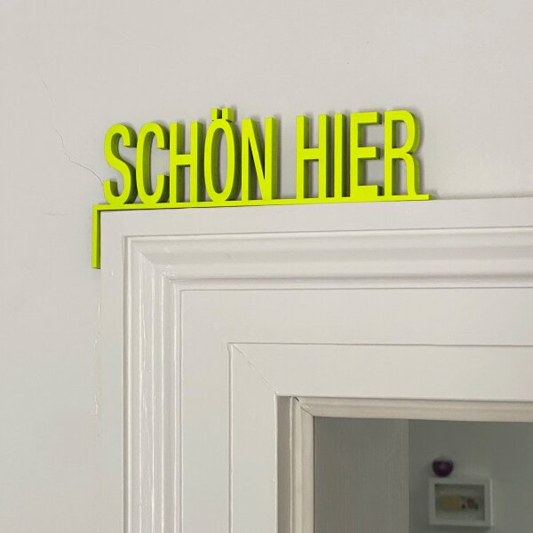 Türrahmen Deko Schön hier