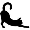 stretching